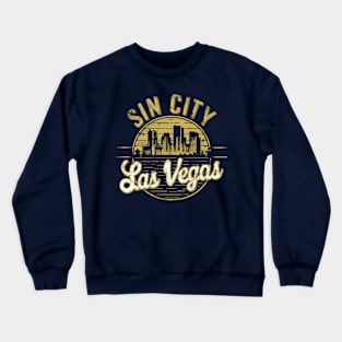 Sin City Las Vegas Nevada Crewneck Sweatshirt